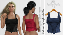 Top Iris Blue - LaraX, PetiteX, Legacy, Reborn - FashionNatic