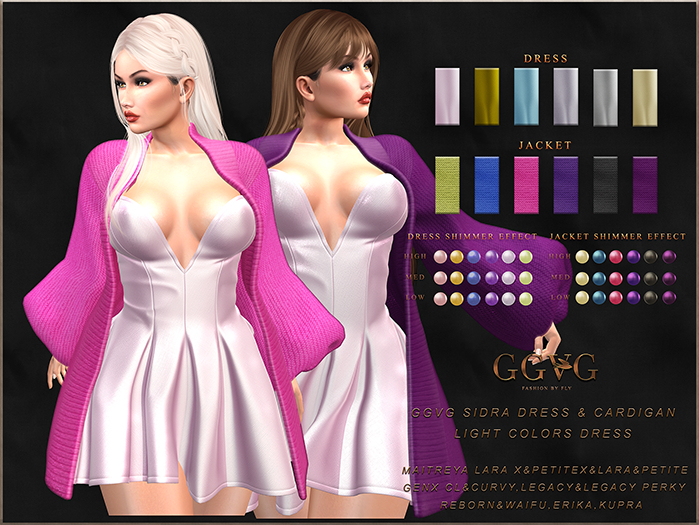 GGVG SIDRA DRESS LIGHT COLORS [DEMO]