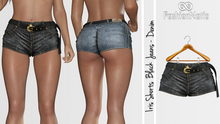 Shorts Iris Black Denim - Jeans - LaraX, PetiteX, Legacy, Reborn - FashionNatic