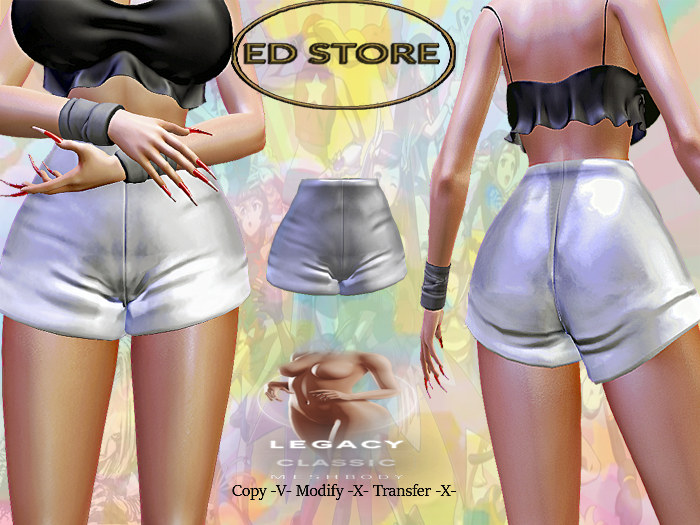 EDStore - Mini Short - Style Sakazaki - White - (Legacy)