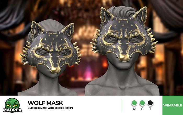MadPea Wolf Mask