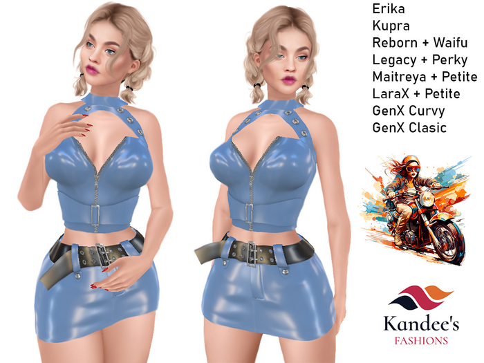 Janice Outfit Light Blue