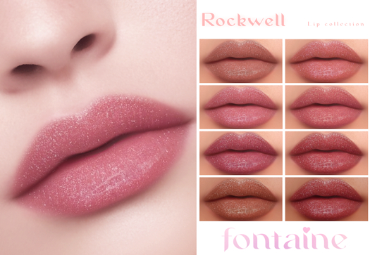 Fontaine Cosmetics - Rockwell Lips Collection