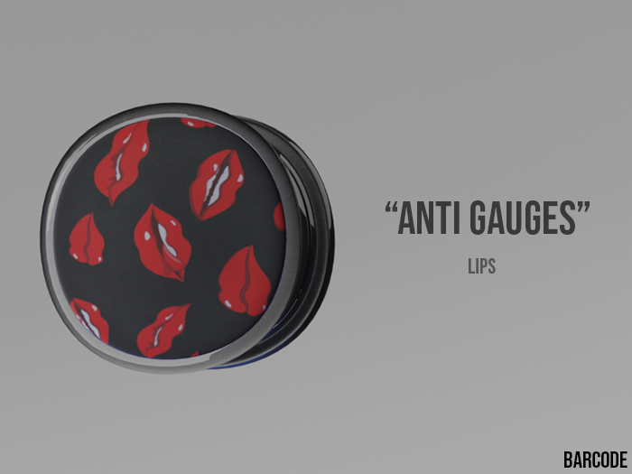 [BARCODE] Anti Gauges - (Lips)