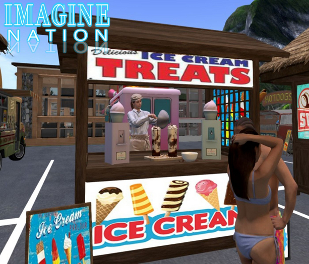 Frozen Treats Stand