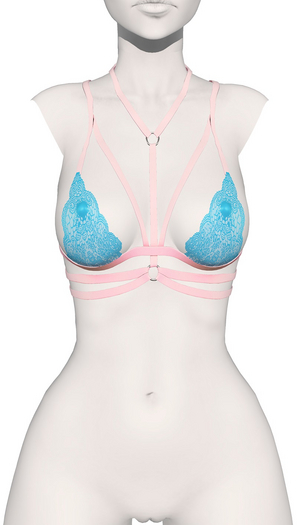 Rebelpill - Royal Collection Top Baby Blue