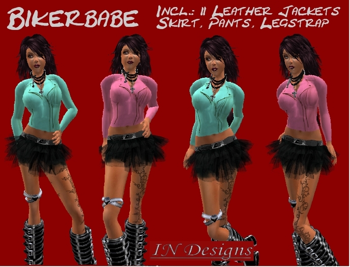 :IN Designs: Bikerbabe