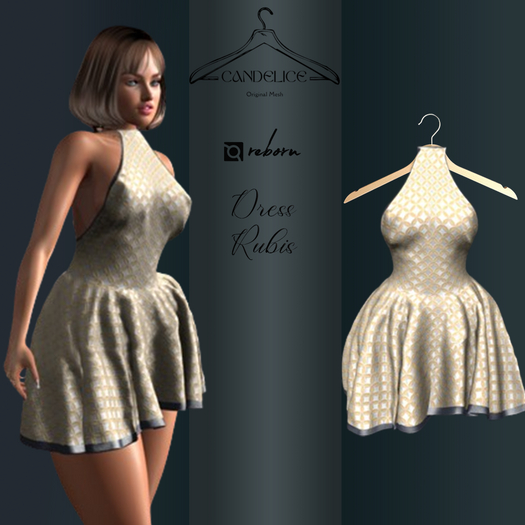Add me - Reborn - Robe Rubis  Marron