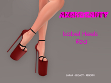 aX: Isabel Heels Red