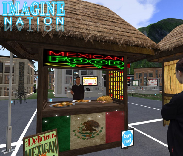 Mexican Food Stand