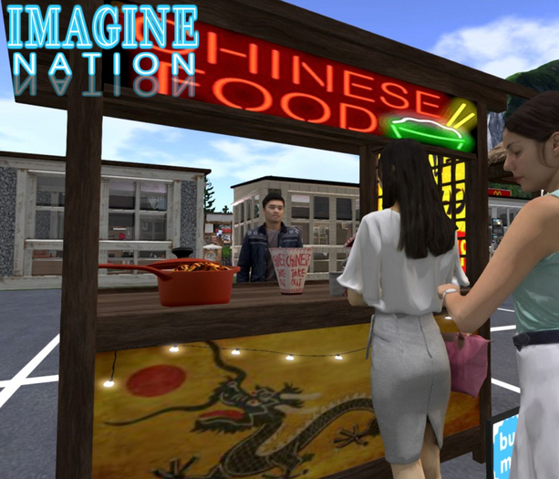 Asian/Chinese Food Stand