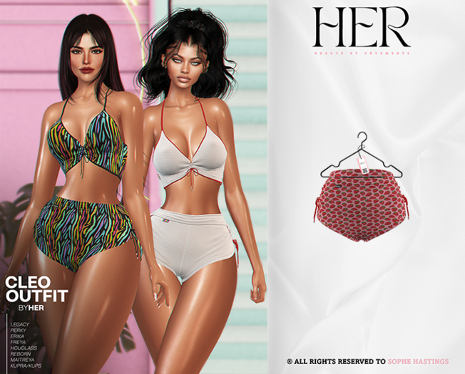 HER - CLEO SHORTS  - V18