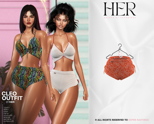 HER - CLEO SHORTS  - V14