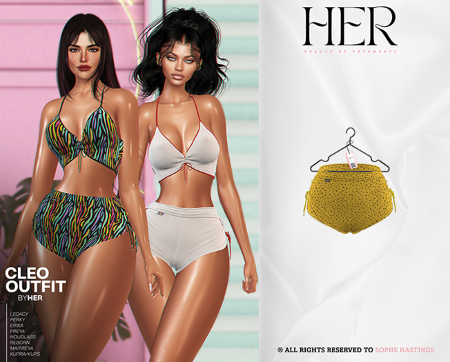 HER - CLEO SHORTS  - V13