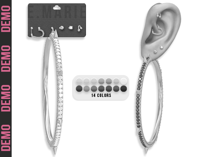 e.marie // DEMO : Amber Earrings