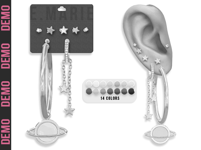 e.marie // DEMO : Amalia Earrings