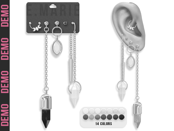 e.marie // DEMO : Antonia Earrings