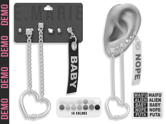 e.marie // DEMO : Araceli Earrings