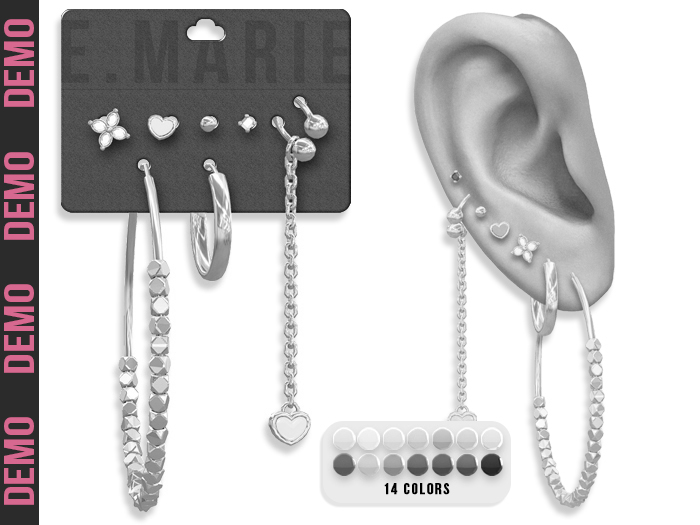 e.marie // DEMO : Auria Earrings