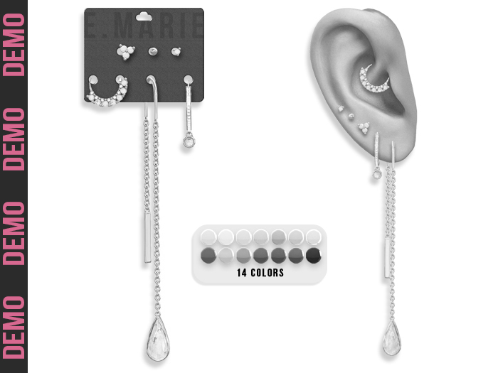 e.marie // DEMO : April Earrings