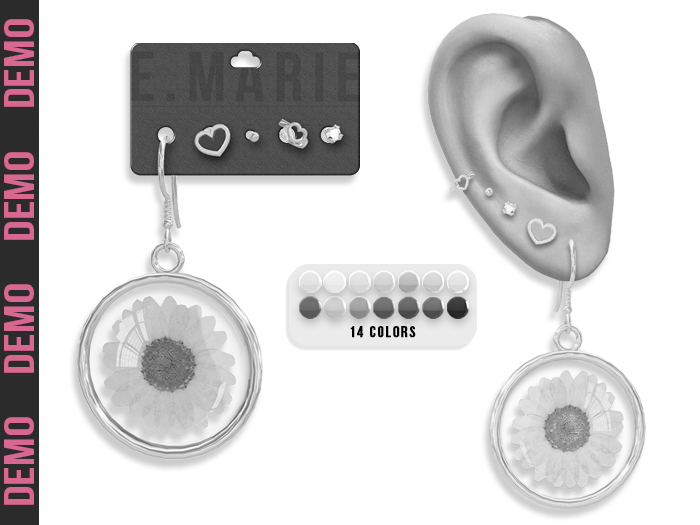 e.marie // DEMO : Chelsea Earrings
