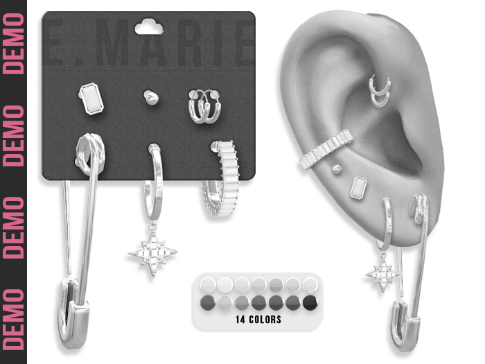 e.marie // DEMO : Kacie Earrings