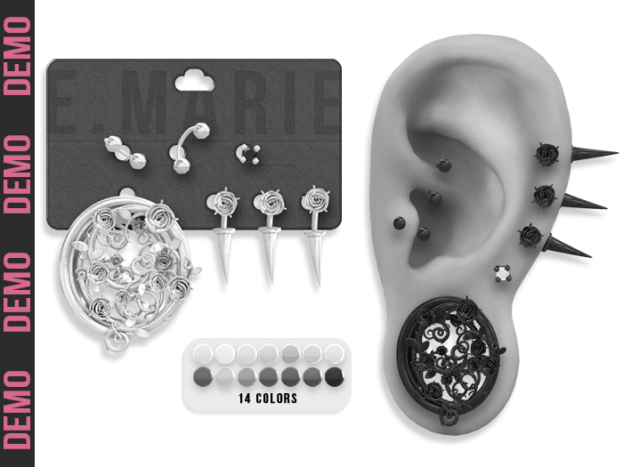 e.marie // DEMO : Katja Earrings