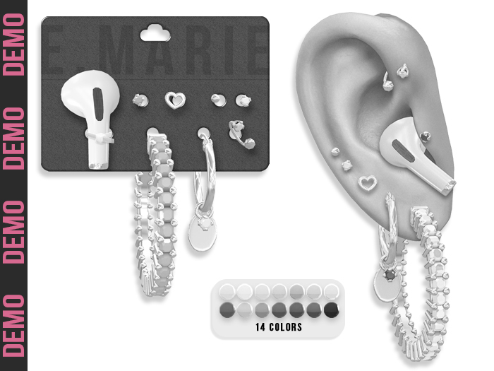 e.marie // DEMO : Katrina Earrings