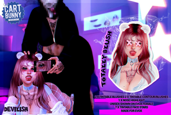 ! Devilish. Totally BLUSH v2 Pack / EVOX