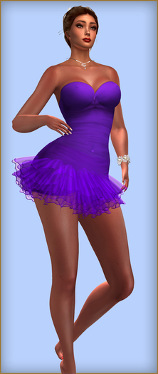 Salsa Dress Lavender. Top Skirt and Pants