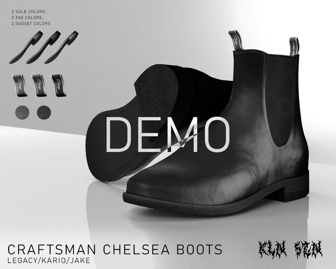 KLN SZN - Craftsman Chelsea Boots Demo