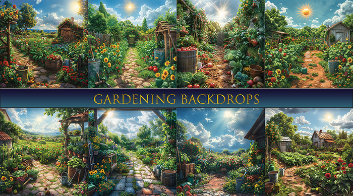 SATO - Gardening Blogger backdrop textures