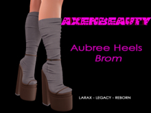 aX: Aubree Heels Brown