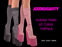 aX: Aubree Heels 65 Colors FatPack