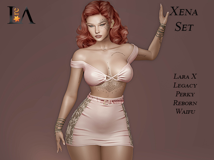 La-Xena Set Pink Unpack