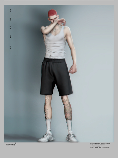 [Traume] Suffering_Posepack