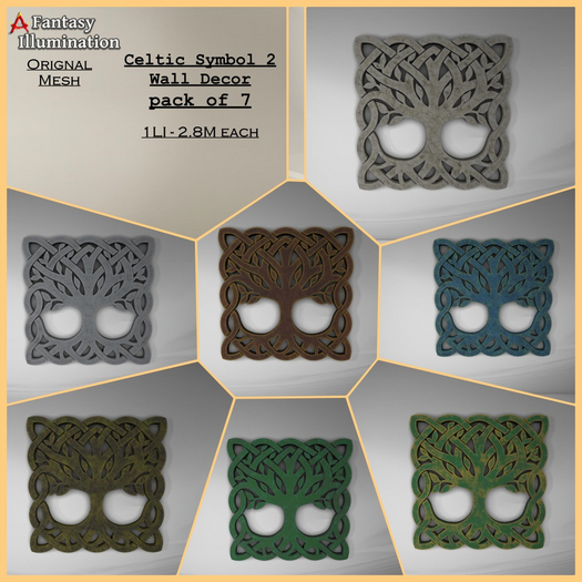 Celtic Symbol 2 Wall Decor Mega Pack