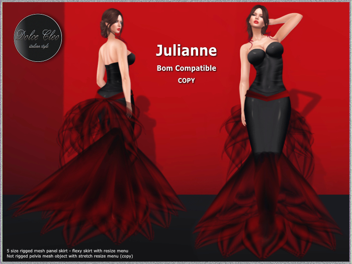 JULIANNE GOWN - Formal Dress Bom Compatible