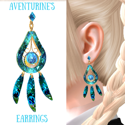 {GK} Aventurine's Earrings ver.1