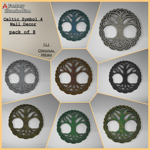 Celtic Symbol 4 Wall Decor Mega Pack