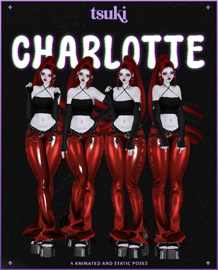 Tsuki // Charlotte Poses & Anims // FATPACK