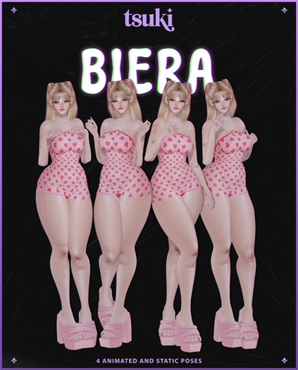 Tsuki // Biera Poses & Anims // FATPACK