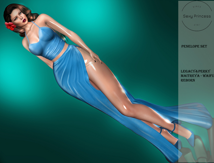 [Sexy Princess] Penelope Set Blue 