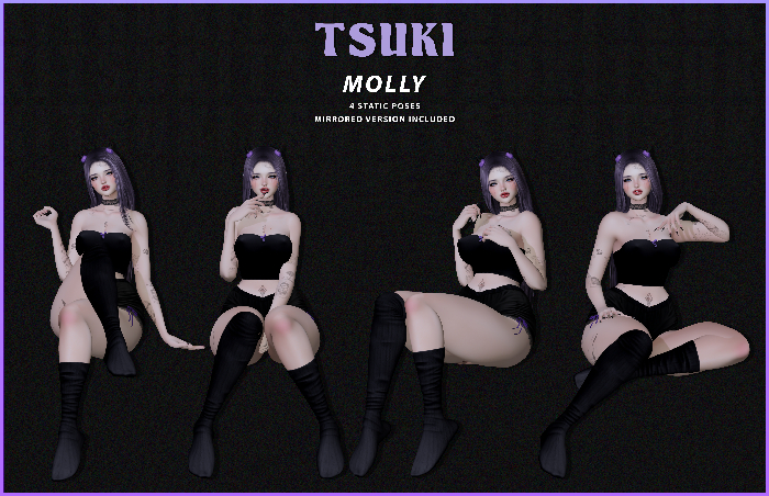 Tsuki // Molly Poses