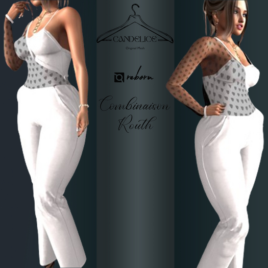 Add me - Reborn- Combinaison Routh White