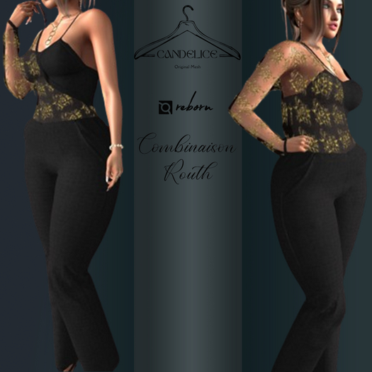 Add me - Reborn- Combinaison Routh Black Yellow