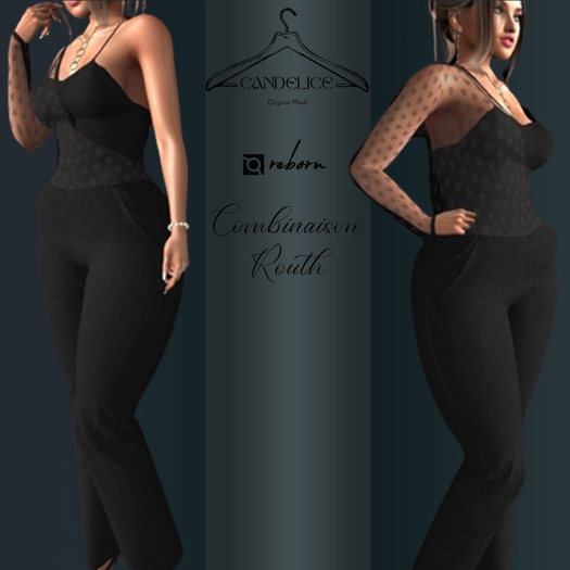 Add me - Reborn- Combinaison Routh Black