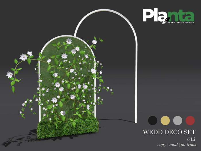Planta - Wedd Deco Set