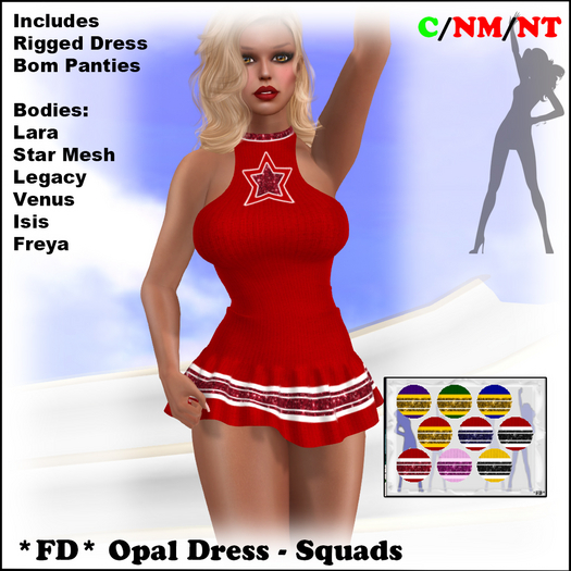 *FD* Opal Dress [Boxed] Squads