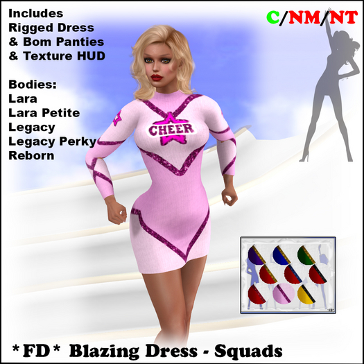 *FD* Blazing Dress [Boxed] Squads